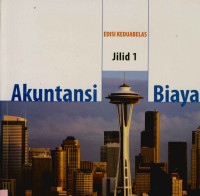 Image of Akuntansi Biaya Dengan Penekanan Manajerial Jilid 1