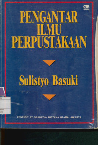 Image of Pengantar ilmu perpustakaan
