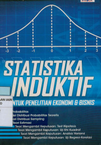 Image of Statistika induktif  untuk penelitian ekonomi & bisnis