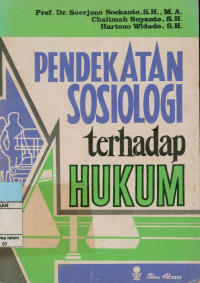 Image of Pendekatan Sosiologi terhadap Hukum
