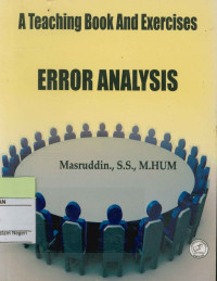 Image of A Teaching Book And Exercises, Error Analysis