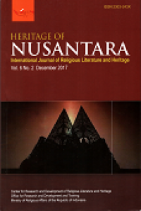Image of HERTAGE OF NUSANTARA : Internasional Journal of Religius Literature and Heritage