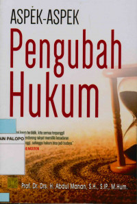 Image of Aspek-aspek pengubah hukum