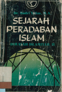 Image of Sejarah peradaban Islam : Dirasah Islamiyah II