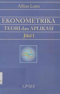 Image of Ekonometrika Teori dan Aplikasi Jilid 1