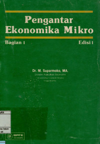 Image of Pengantar Ekonomika Mikro Bagian 1
