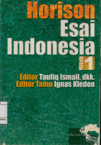 Image of Horison esai Indonesia  Kitab 1 : Sastra Indonesia dalam program sastrawan bicara siswa bertanya (SBSB) 2003