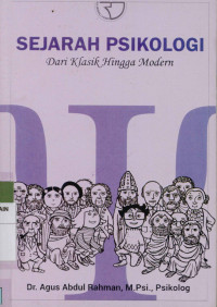 Image of Sejarah psikologi : Dari klasik hingga modern