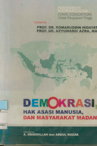 Image of Demokrasi, Hak Asasi Manusia, Dan Masyarakat Madani