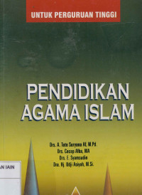 Image of Pendidikan Agama Islam: Untuk perguruan tinggi