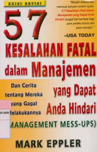 Image of 57 kesalahan fatal dalam manajemen yang dapat anda hindari