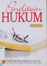 Image of Penelitian Hukum Edisi Revisi