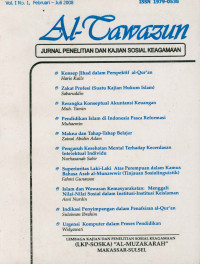 Image of Al - Tawazun : Jurnal penelitian dan kajian sosial keagamaan