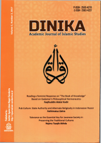 Image of DINIKA: Academik Journal of Islamic Studies