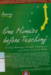 Image of One minute before teaching