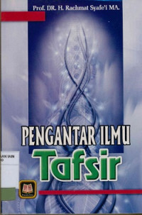 Image of Pengantar ilmu tafsir