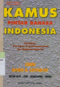 Image of Kamus pintar bahasa Indonesia Edisi baru & Lengkap