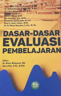 Image of Dasar-dasar Evaluasi Pembelajaran