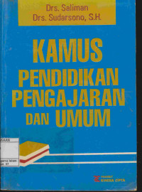 Image of Kamus pendidikan pengajaran dan umum