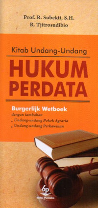 Image of Kitab undang-undang hukum perdata : Burgerlijk wetboek