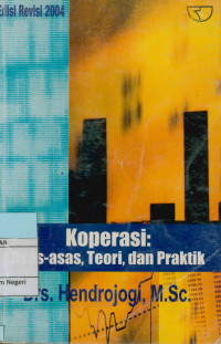 Image of Koperasi: Asas-asas, teori dan praktik