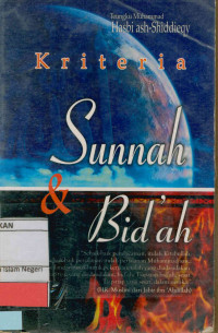 Image of Kriteria sunnah dan bid'ah