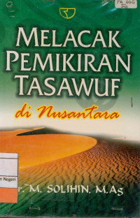 Image of Melacak Pemikiran Tasawuf di nusantara