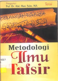 Image of Metodologi Ilmu tafsir