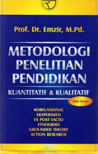 Image of Metodologi Penelitian Pendidikan; Kuantitatif & Kualitatif