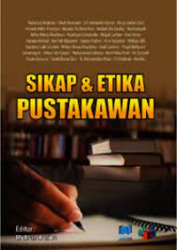 Image of Sikap & etika pustakawan