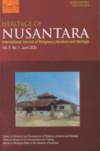 Image of Heritage of Nusantara : International jaurnal of religious literature and haritage